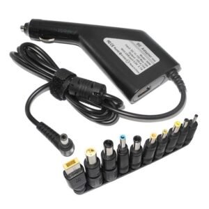 ​19V 4.74A (90W)/5V 2.1A (10.5W) Car Laptop/Mobile Phone Charger