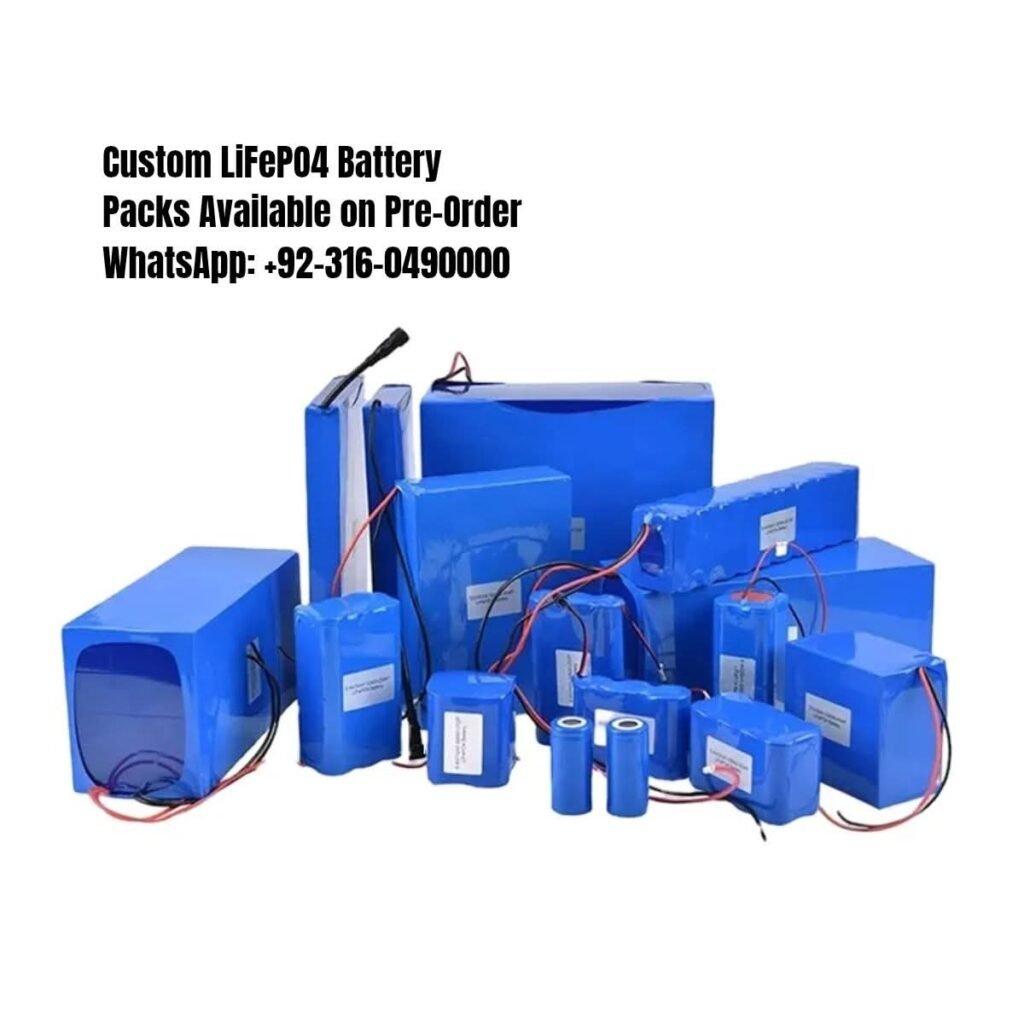 3.2V 10Ah LiFePO4 Battery Pack (1S)
