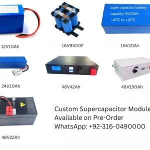 48V 50F Supercapacitor Module (22S)